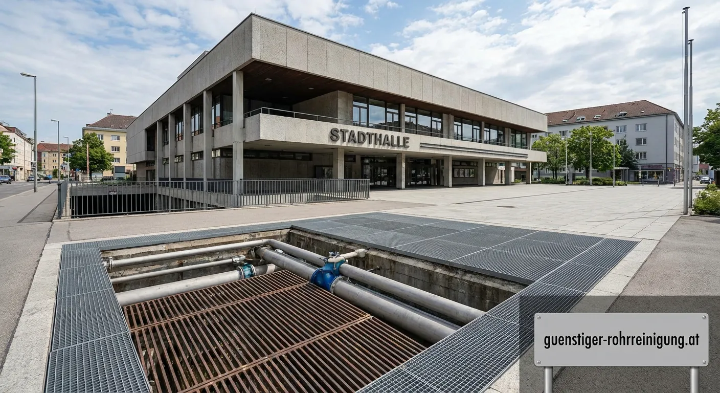 Professionelle Abwasserentsorgung und Grubenentleerung in Stadthalle