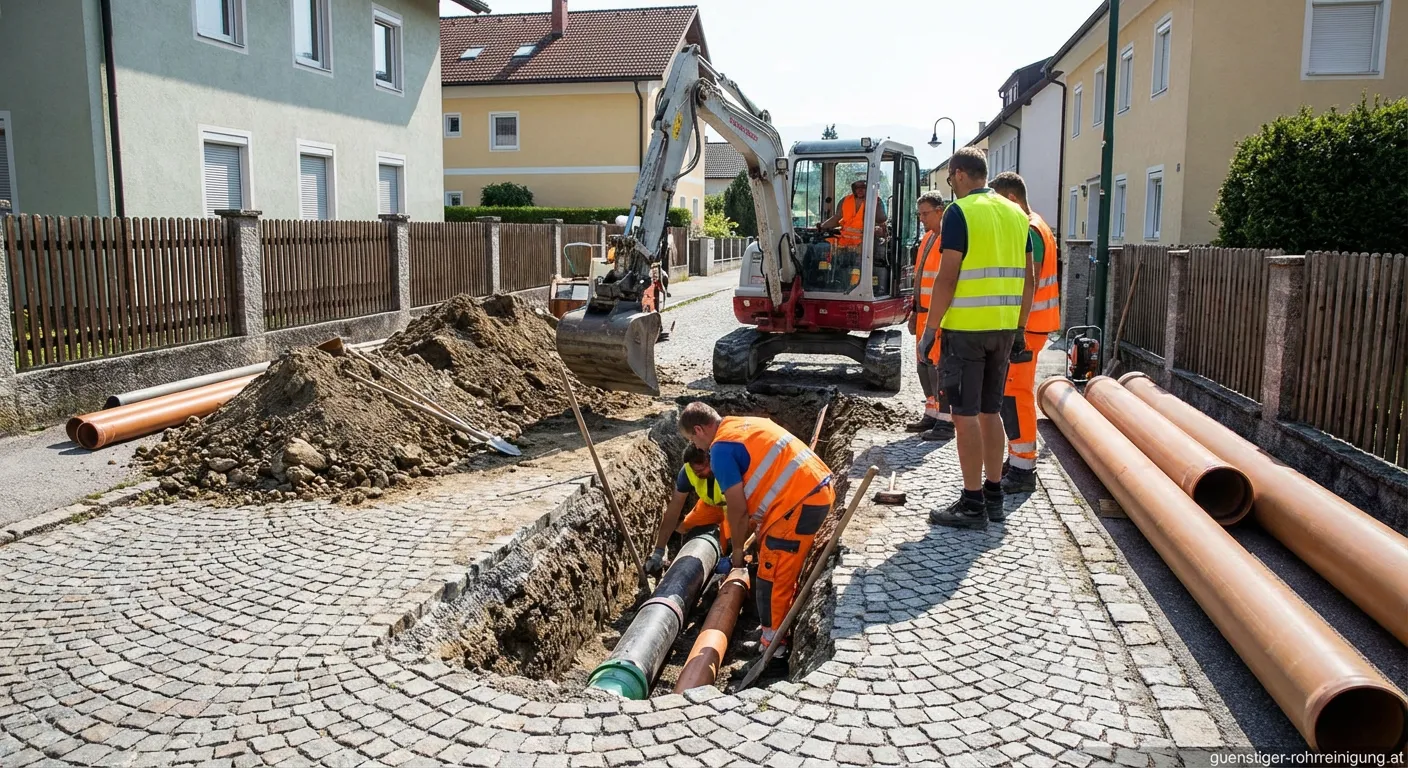 Professionelle Kanalsanierung in Annabichl mit modernem Equipment